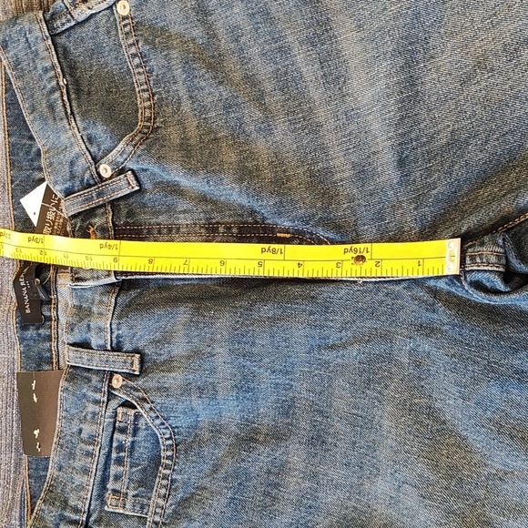 New BR Curvy Straight Jeans Size 27/4 - Picture 7 of 10